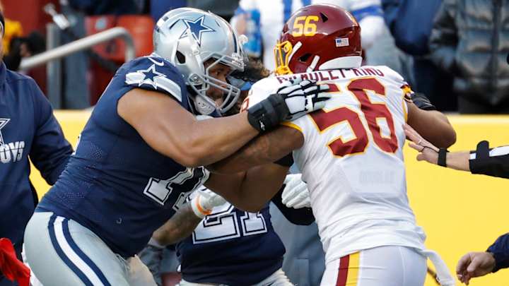 Report: Cowboys Actively Shopping Offensive Tackle La’el Collins