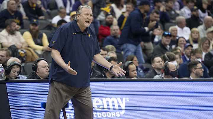 WATCH: Bob Huggins Ejected in 1st Half vs Kansas