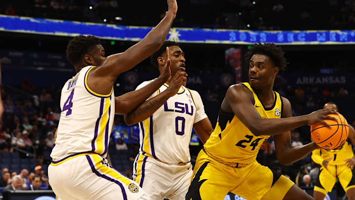 Defensive Aggression Fuels LSU to 76-68 SEC Tournament Win Over Missouri