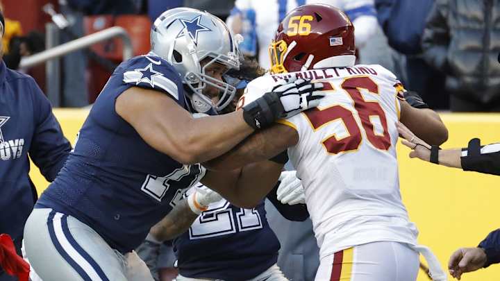 Report: Cowboys Having 'Active Trade' Talks Involving Veteran Offensive Tackle La'el Collins