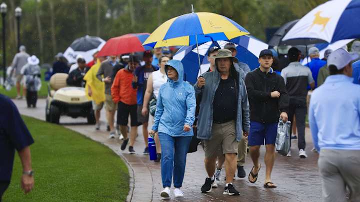 Cal Golf: Rain Delay and Darkness Bookend an Unproductive Day at The Players