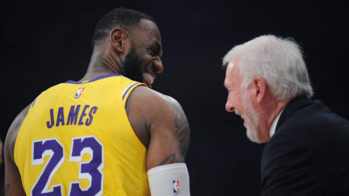 LeBron James Has Perfect Message for Gregg Popovich After New Spurs Contract LeBron James Has Perfect Message for Gregg Popovich After New Spurs Contract