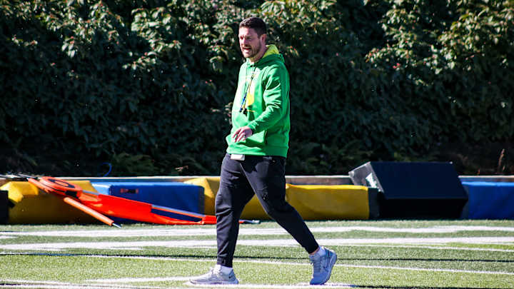 Everything Dan Lanning Said Following Oregon’s Second Spring Practice Everything Dan Lanning Said Following Oregon’s Second Spring Practice