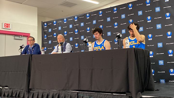 WATCH: Mick Cronin, Jaime Jaquez, Jules Bernard on UCLA Men's Basketball Losing to Arizona