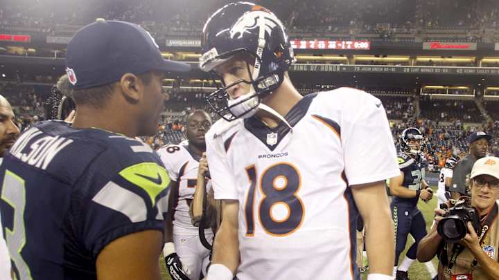 Report: Russell Wilson Picked Peyton Manning's Brain Before Signing Off on Broncos Trade