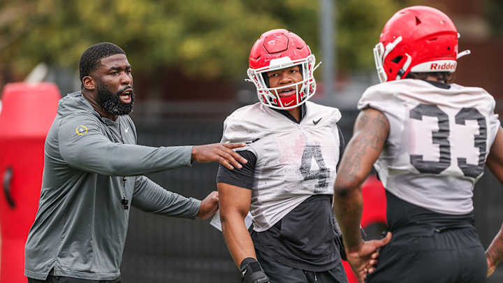 First Look: Georgia Outside Linebackers Coach Chidera Uzo-Diribe