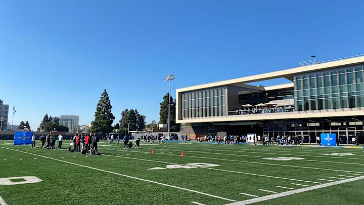 UCLA Football Hosts Pro Day For Big Group of 2022 NFL Draft Hopefuls UCLA Football Hosts Pro Day For Big Group of 2022 NFL Draft Hopefuls