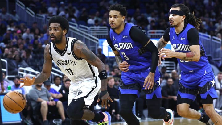 Kyrie Irving Torches Magic for 60 Points, Sets New Nets Franchise Record Kyrie Irving Torches Magic for 60 Points, Sets New Nets Franchise Record
