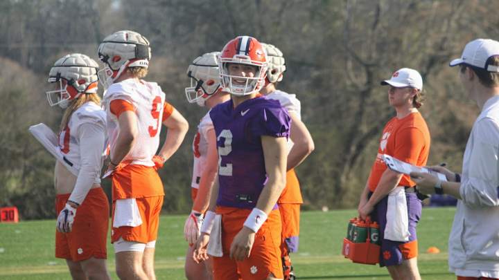 Clemson QB Cade Klubnik Being 'Overloaded' With Reps During Spring Practice Clemson QB Cade Klubnik Being 'Overloaded' With Reps During Spring Practice