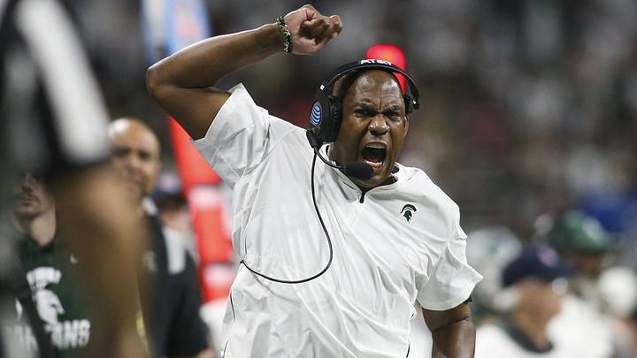 Mel Tucker goes on epic rant describing Michigan State's 'relentless' mentality in spring practice