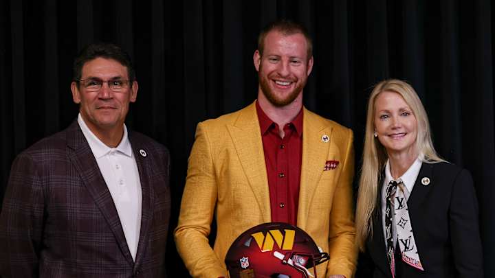 Health Check: Washington's Ron Rivera Discusses Carson Wentz Injury History