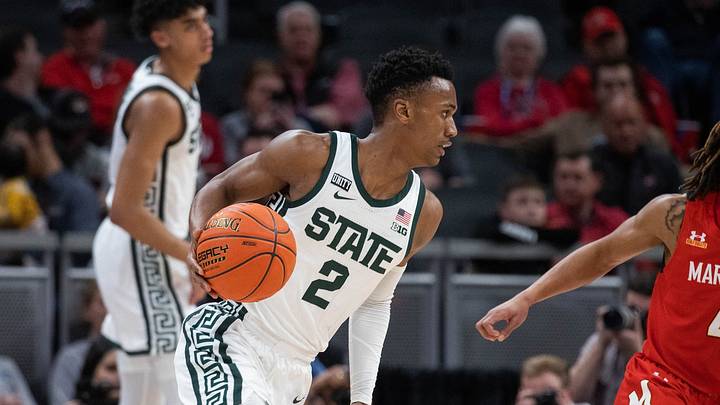 Michigan State's Tyson Walker expected to play vs. Davidson