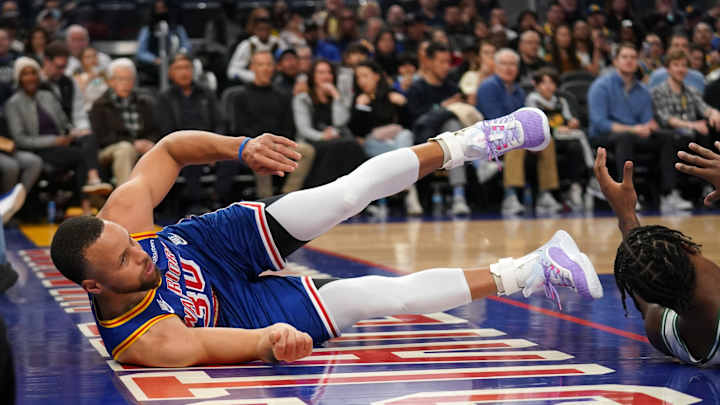 Marcus Smart Reacts to Steph Curry's Injury on his Dive Marcus Smart Reacts to Steph Curry's Injury on his Dive