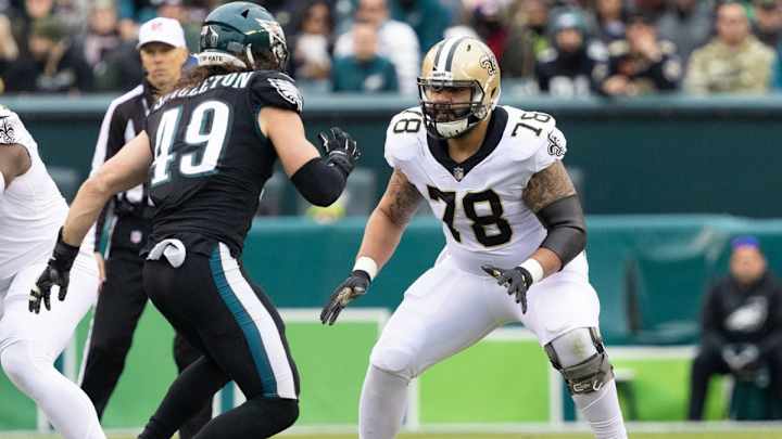 Erik McCoy Was a Beacon for a Battered Saints Line in 2021