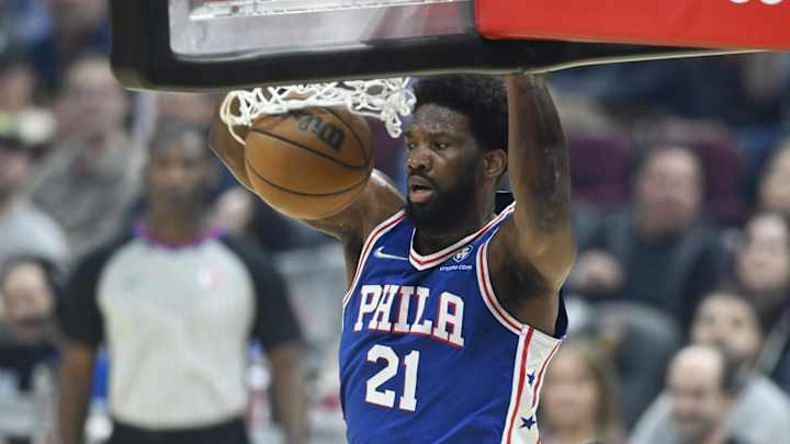 Joel Embiid Participates in Shootaround With Status vs. Mavericks in Question
