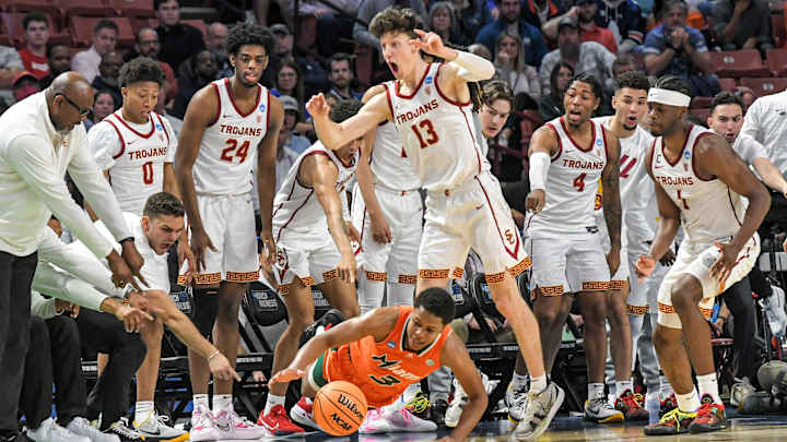 USC Men's Basketball Eliminated From NCAA Tournament Following Miami Loss