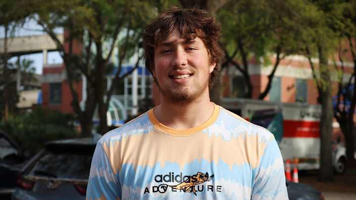 OT Monroe Freeling Senses 'Night and Day' Gators Culture Change on Visit