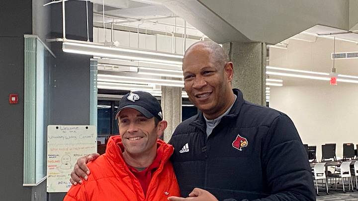Kenny Payne Tours Campus, Reflects on Time as Louisville Player