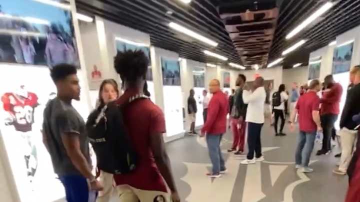 WATCH: Florida State unveils newly renovated locker room