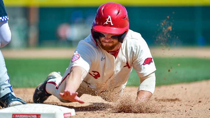Wiggins' 'Good Stuff,' Webb's Hitting Completes Sweep for Razorbacks