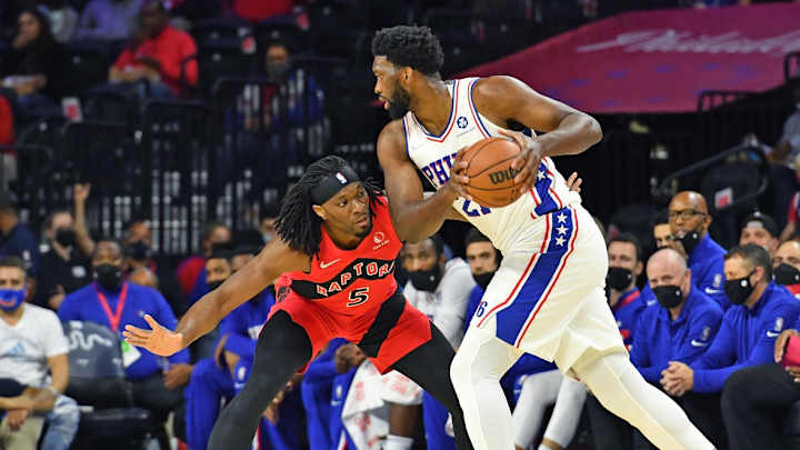 Joel Embiid's Playing Status on Sunday vs. Raptors