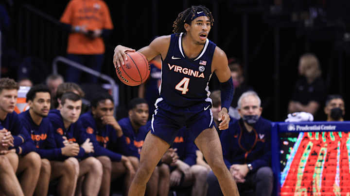 Franklin Catches Fire, Virginia Holds Off North Texas 71-69 in Overtime | NIT Second Round