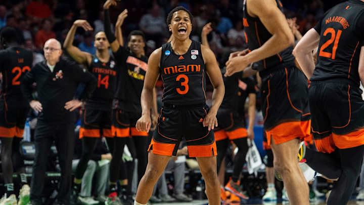 No. 10 Miami Never Trails, Upsets No. 2 Auburn to Punch Ticket to Sweet 16