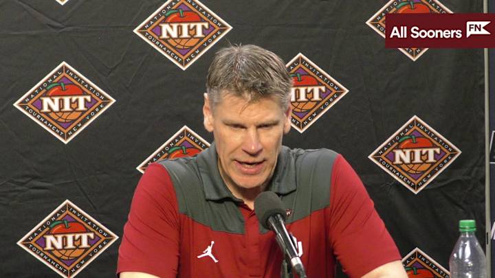 WATCH: Oklahoma NIT Second Round Postgame