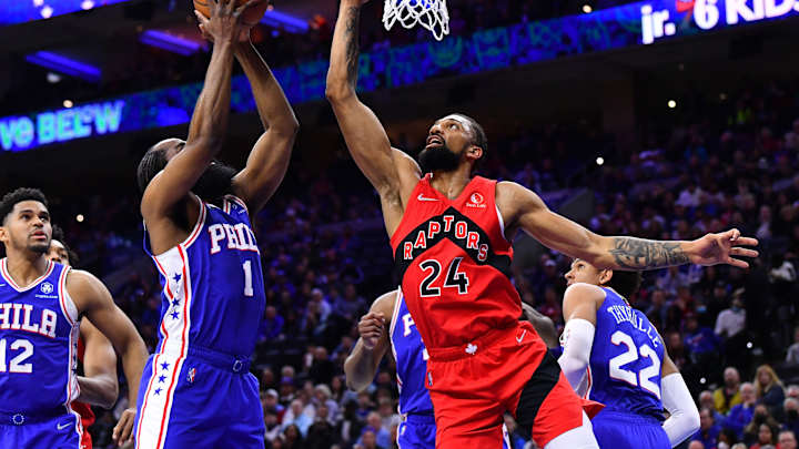 Doc Rivers, James Harden Discuss Key Fourth-Quarter Foul vs. Raptors