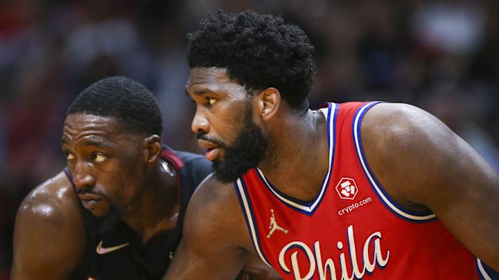 Sixers Downgrade Joel Embiid's Playing Status vs. Heat