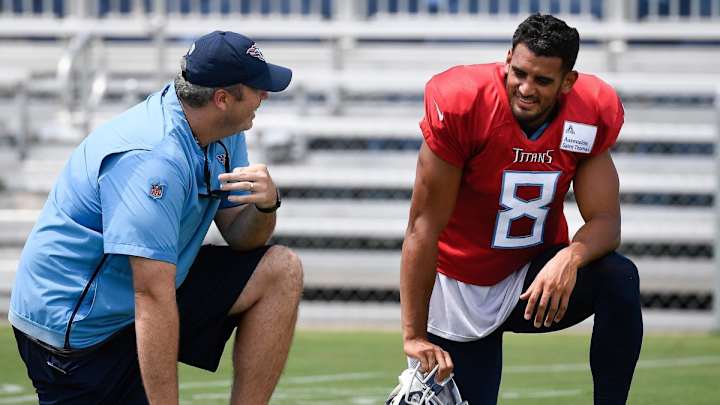 Mariota Reunites with a Former Titans Coordinator Mariota Reunites with a Former Titans Coordinator