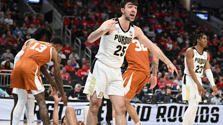 Ethan Morton's Steady Play Helps to Push Purdue Past Texas in NCAA Tournament