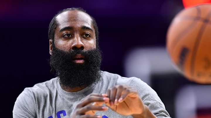 James Harden's Playing Status vs. Heat on Monday