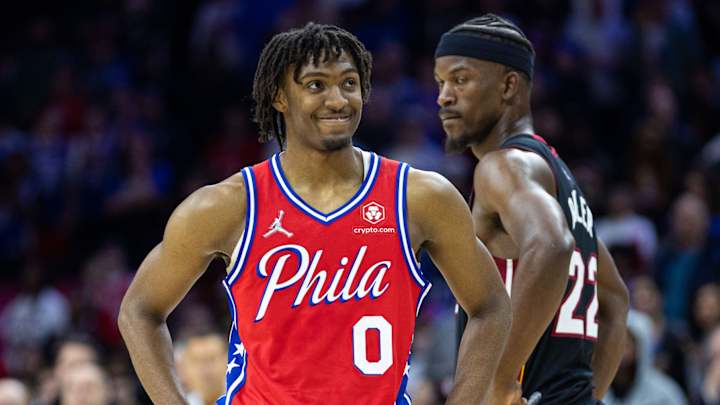 Jimmy Butler, Bam Adebayo Praise Tyrese Maxey