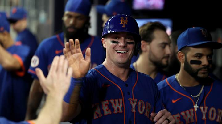 Mets' James McCann Scratched From Lineup; Starling Marte Makes Progress
