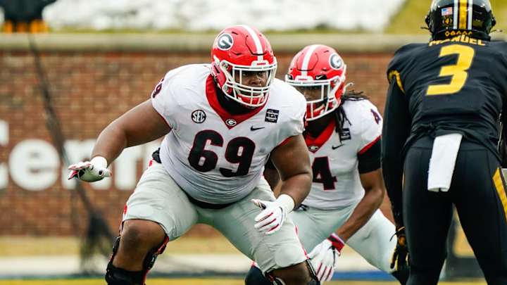 Finding Broncos: Jamaree Salyer | IOL | Georgia