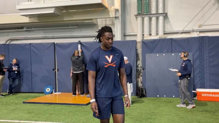 Virginia Football NFL Pro Day: Jelani Woods Continues to Raise Draft Stock