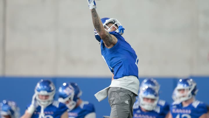 Kansas Jayhawks Spring Football Report: Wide Receivers Kansas Jayhawks Spring Football Report: Wide Receivers