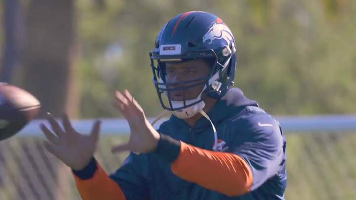 WATCH: First Look at Russell Wilson Throwing to Broncos WRs WATCH: First Look at Russell Wilson Throwing to Broncos WRs