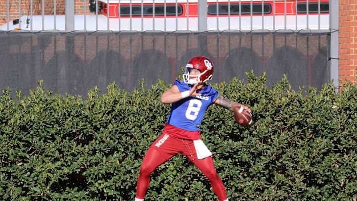 Jeff Lebby's New Left-Hand Man has Already Acclimated to Oklahoma's Offense Jeff Lebby's New Left-Hand Man has Already Acclimated to Oklahoma's Offense