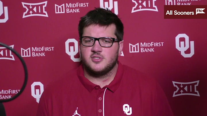 WATCH: Oklahoma OL Andrew Raym Media Session