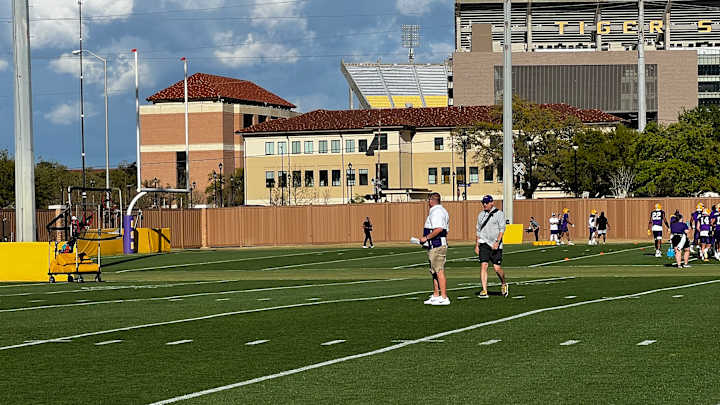 How Brian Kelly Constructs, Runs LSU Football Spring Practice