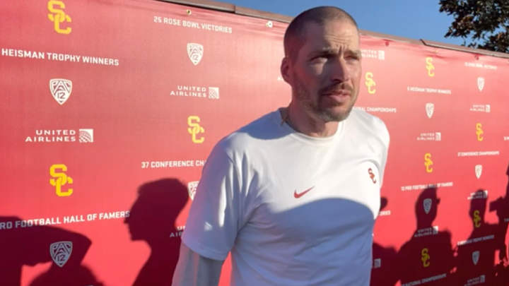 USC's Alex Grinch Talks Developing Defense: 'Long Way To Go' USC's Alex Grinch Talks Developing Defense: 'Long Way To Go'