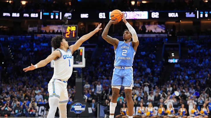 UCLA Men's Basketball Falls to North Carolina, Caleb Love in Sweet 16