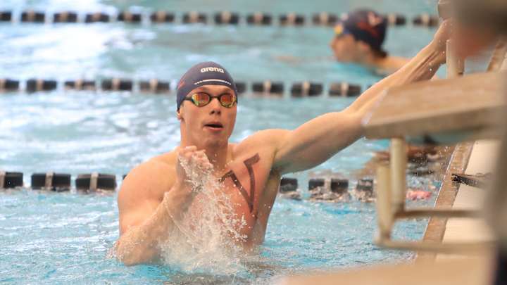 Virginia Breaks Eight School Records, Finishes 10th at NCAA Men's Swimming Championships Virginia Breaks Eight School Records, Finishes 10th at NCAA Men's Swimming Championships