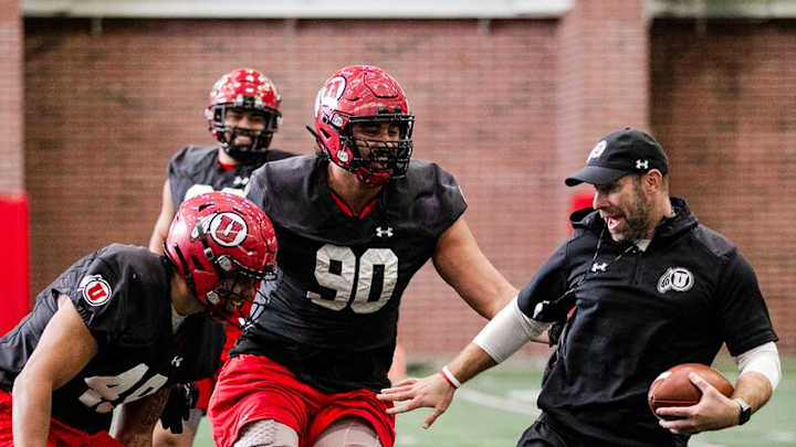 Camp Kyle: Morgan Scalley loved the energy he's seen as he evaluated several position groups and newcomers Camp Kyle: Morgan Scalley loved the energy he's seen as he evaluated several position groups and newcomers