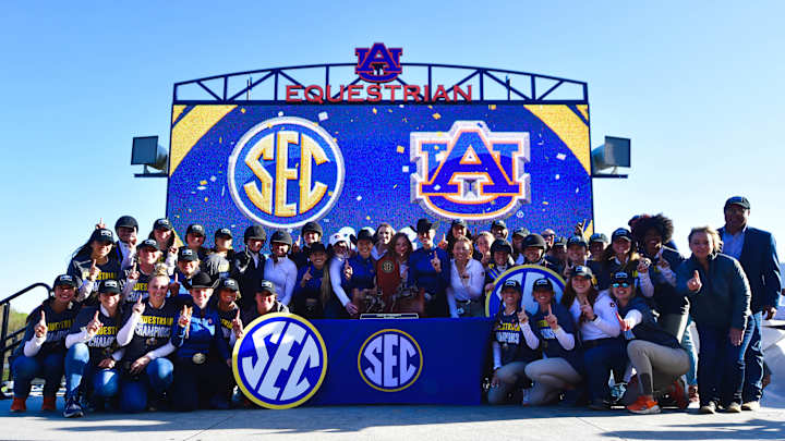 Auburn Equestrian outrides Texas A&M 13-6 to win SEC Championship