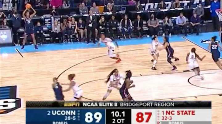 Watch: Final 10 Seconds of UConn vs. NC State Featured a Questionable No-Call