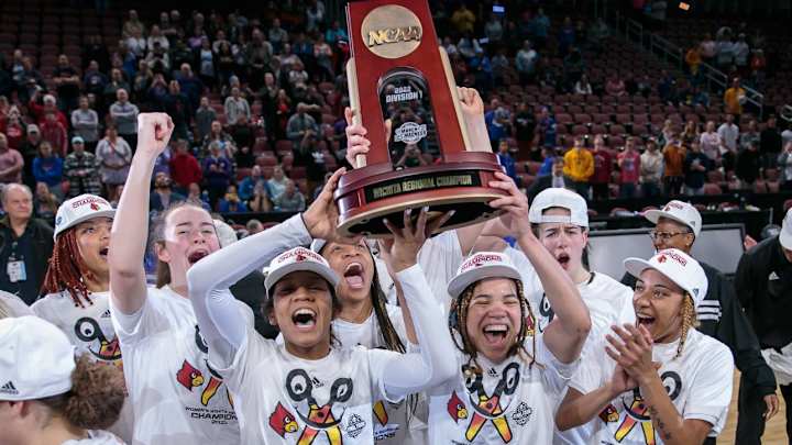 Louisville Hangs On to Defeat Michigan, Advances to Fourth Final Four in Program History