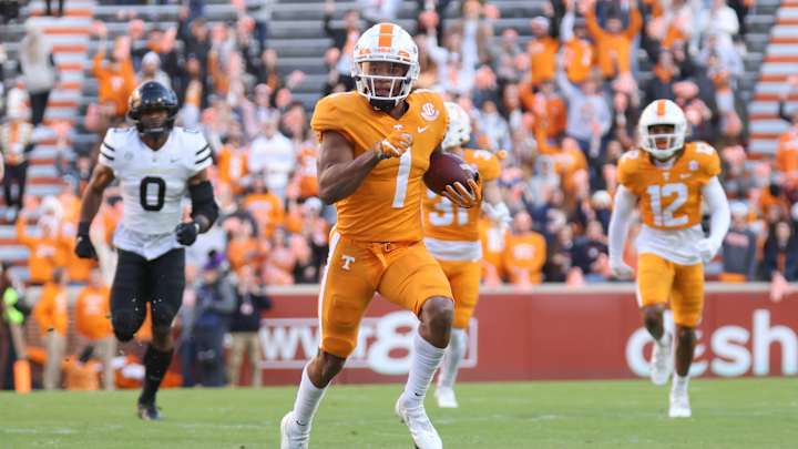 30 Days of Colts' Fits: Velus Jones Jr, WR, Tennessee